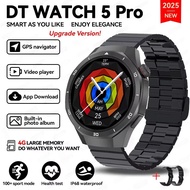 2025 New Upgrade 4GB Big Memory DT5 PRO Smart Watch 1.46" Sapphire Screen GPS navigation APP Downloa