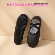 KIDSBALLET Baby Ballet Shoes Dance Shoes Children's Dance Shoes Baby Dance Shoes Leather Dance Shoes