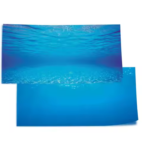 JUWEL 1 piece new PVC double sided aquarium background poster decoration fish tank wall background p