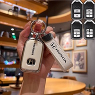 honda Car Key Cover For Honda Civic CRV BRV City Accord 2014 to 2020 TPU Key Case Keyless honda acce