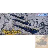Fujimi 1/72 F/A18 Hornet Blue Angels Fighter Aircraft Model Assembled