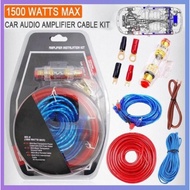 Car Audio Installation Kit Amplified Subwoofer Speaker Amp Kit