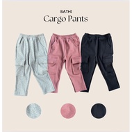 Bathi - Children's Cargo Pants, Unisex Children's T-Shirt Pants, Ages 2-8 Years