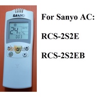(Local SG Shop) RCS-2S2EB. High Quality Sanyo AC AirCon Remote Control For RCS-2S2EB Replacement.