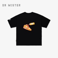DR MISTER  "Sole Lover" Roti Teeshoe Broad Tee - Black