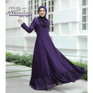 JUBAH NUSAIBAH | JUBAH MUSLIMAH | JUBAH MODEN TERKINI | DARK PURPLE