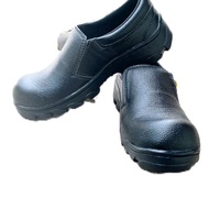 Steel toe men's safety work shoes