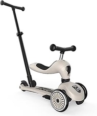 Scoot & Ride Highwaykick 1 Push and Go – 2-in-1 Ride-On & Scooter, Adjustable Handlebar, 1-Click Tra