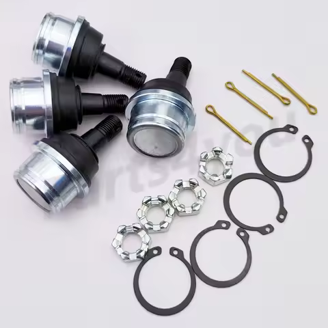 4PCS Ball Joint for Yamaha Grizzly 350 400 450 Rhino 450 660 700 Kodiak 400 450 37S-23549-00-00 5FU-