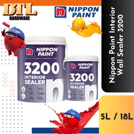 Nippon Paint 3200 Interior Wall Sealer 5L/ 18 L