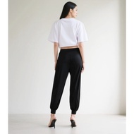 [Stella Fashion]  Ladies Long Alibaba Pant  Plus Size Muslimah Pants High Waist Pants MODAL Bamboo F