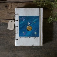 I'm free in my space. Notebook Handmade notebook Diary 筆記本 journal