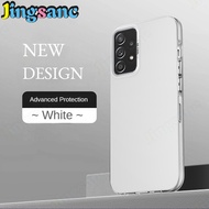 เคสโทรศัพท์ Jingsanc สำหรับ Samsung Galaxy A73 A72 A71 A53 A52 A51 A23 A22 A13 4G 5G LTE Aurora Skin สุดหรูเคสป้องกันคลุมทั้งหมดด้านแข็งกันแรงกระแทก A46-1ฝาหลัง