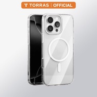 TORRAS เคส D1S MagSafe iPhone พร้อมขาตั้งเลนส์ | แนวตั้งและแนวนอน | Gembok MAGNET แข็งแรง | กันกระแท