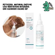 [Petocera] Natural Enzyme Low-Irritation Intensive Ear Cleanser CLEARE EEF | 120ml | Gentle & Safe E