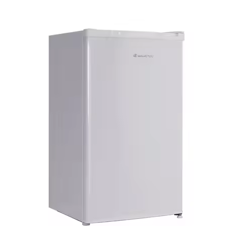 3.0cu.ft (85L) Compact Defrost Refrigerator, Low Noise Fridge with Slide Out Glass Shelves for Home,