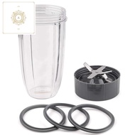 Replacement Parts 32 Oz Cup and  and Seal Ring Rubber Gaskets Replacement, Compatible for Nutribullet