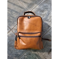 Adriel Cirillo Leather Backpack Genuine Leather Men's and Women's Backpack