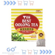 T世家 凍頂烏龍茶包 100包/盒 200g (平行進口) 新舊包裝 隨機發貨