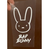 Bad Bunny Premium Car Motor Waterproof sticker