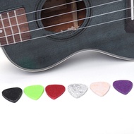  Professional Colorful 5pcs Ukulele Soft Felt Picks Accessory for Concert