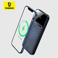 🥇✅SG READY STOCK✅Baseus Power Bank 10000mAh Wireless charger Magnetic Wireless Quick Charging Powerbank External Battery For iPhone 13 12 Pro