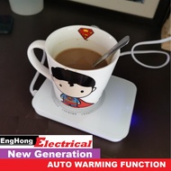 Portable Coffee Mug Warmer Pad Heating Cup Pad Ceramic Cup Warmer Heating Mat Keep Milk Warmer Therm