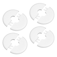NICE 4 Pieces Wall Mount Caps Split Closures Plates Adhesive Fixing Hardware