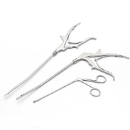 Stainless steel type nucleus pulposus forceps stripping scoop separator Plastic stripping forceps