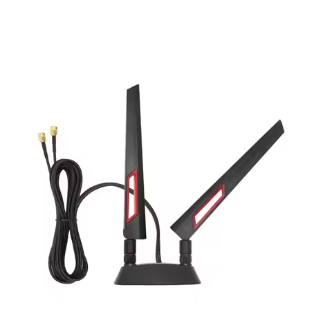 Y43A-External Antenna Magnetic Suction Base 2.4G 5.8G Dual Frequency Extension Cable High Gain
