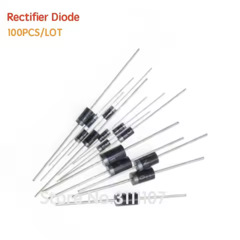 100PCS/LOT FR104 FR107 FR157 FR207 RL207 HER104 HER107 HER108 HER207 Schottky Rectifier Diode