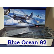 Model Kit Academy 1/72 - US Navy Fighter F4U-1 – U.S.F4U WW2 Aircraft