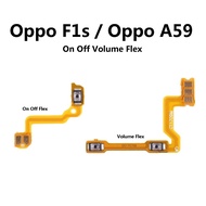 Oppo F1s / Oppo A59 ( A1601 ) Side Power On Off Volume Side Button Switch Key Flex Cable Ribbon OnOf