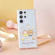 Disney Ufufy-美女與野獸款防摔透明SAMSUNG手機殼