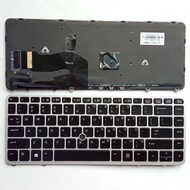 US Laptop Keyboard for Hp EliteBook 840 G1 840 G2 850 G1 850 G2 845 G1 845 G2 736654-001 ZBook 14 G1