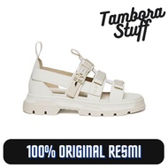 Sandal Dr Martens Pearson White Leather Original Resmi
