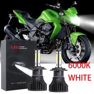 For KAWASAKI Kawasaki Z750 Z800 Z900 (Head Lamp) - Front H7 LED Headlight Bulbs 9-32V 6000K Bright W