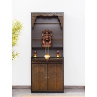 Buddha Niche Clothes Closet Bamboo Household Economical Shrine Altar Guanyin Altar Heightened Simple Buddha Cabinet Wors