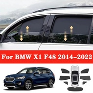 Car Sunshade Sun shade For BMW X1 F48 2014-2022 Car Sunshade Shield Front Windshield Frame Curtain R