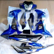 termurah paket cover full set body / body honda supra x 125 th 2007 sd2010 warna biru terlaris