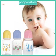 POOP Lightweight Baby Bottle 125ml Baby Nursing Bottle Milk Bottle Newborn Feeder