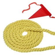 PATIKIL 34 Feet Tug of War Rope for Adults and Teens 3 Woven Natural Cotton Rope