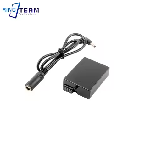 DC Cable 5.5X2.1MM Female + LP-E8 DR-E8 Battery Coupler for Canon T2i T3i T4i T5i 550D 600D 650D 700