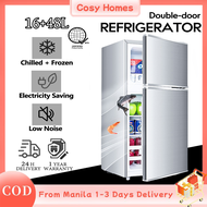 Refrigerator Smart Refrigerator Mini Refrigerator inverter 2-Door Small Refrigerator 16+48L Large ca