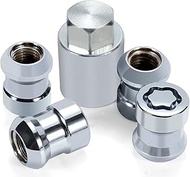 Wheel Locks Locking Lug Nuts Compatible with 2007-2025 CR-V 2008-2012 Honda Accord 2016 Honda Civic 