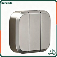 SERENDI No Drill Wall Hook, Foldable Self-adhesive Hanging Rack, Premium Hidden Alloy Waterproof Pun