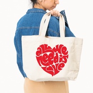 Tote Bag Tas Kanvas Resleting Tebal Premium by shafiyyah.sarban