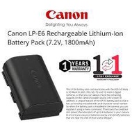 CANON LP-E6 RECHARGEABLE LITHIUM-ION BATTERY PACK (7.2V 1800MAH FOR EOS 60D 70D 80D 90D 5DM2