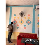 Brick Wall Foam Size 70*77cm Ready to Adhesive in Many Colors Super Beautiful Bedroom Decor Easy to 