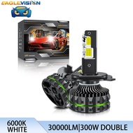 【EAGLEVISION】2PCS A19 LED headlight H1 300W ultra high power h4 led headlight for car h7 led headlig